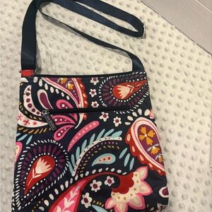 Vera Bradley Multicolor Paisley Crossbody Bag